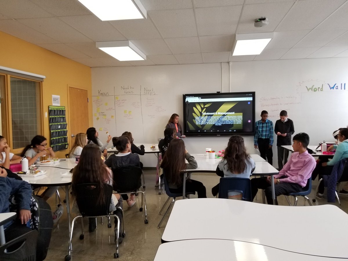 ccontive's tweet photo. Thank you sister school @CobraTechCanyon for sharing your projects and allowing @YWSteamPrepNT students to provide feedback through the #CriticalFriendsProtocol @newtechnetwork @scottgray77 @RuennaValdez https://t.co/DIV0arAfTA