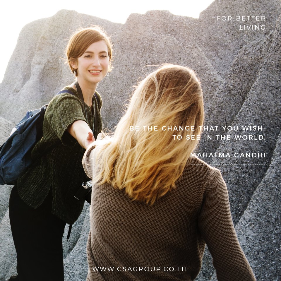 GroupCsa's tweet image. จงเป็นการเปลี่ยนแปลงที่คุณอยากเห็นบนโลกใบนี้
#CSATalk #CSAGroup