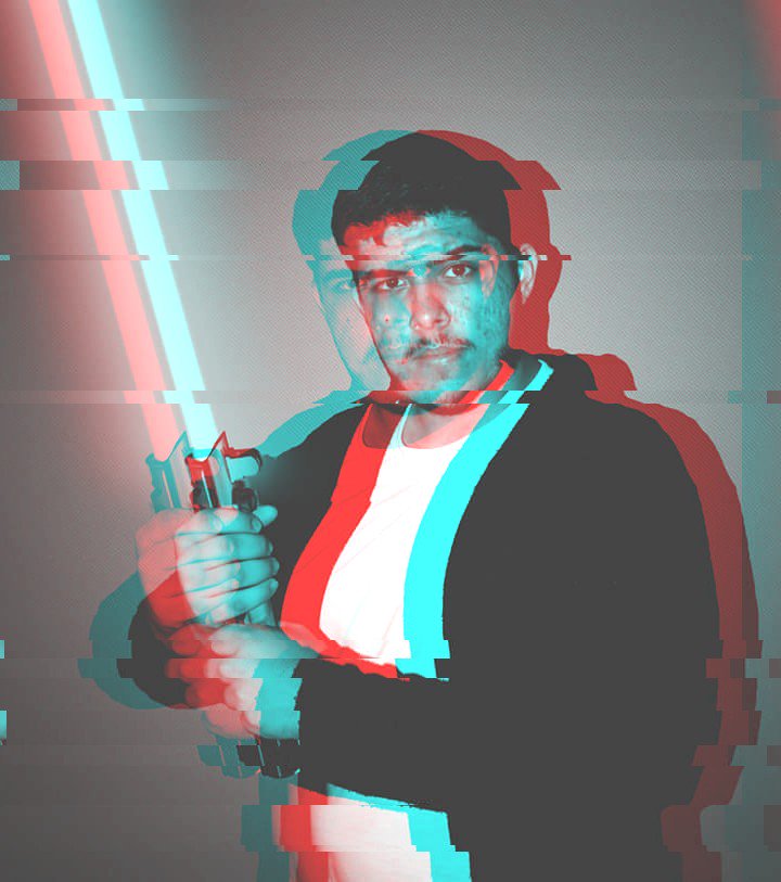 Ah, convenhamos, o efeito tá legalzinho... dei uma de jedi msm! 
#TercaDetremuraSDV