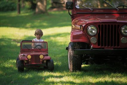 Nuestros juguetes favoritos sólo van creciendo de tamaño. #Jeep #JeepLovers #JeepLife