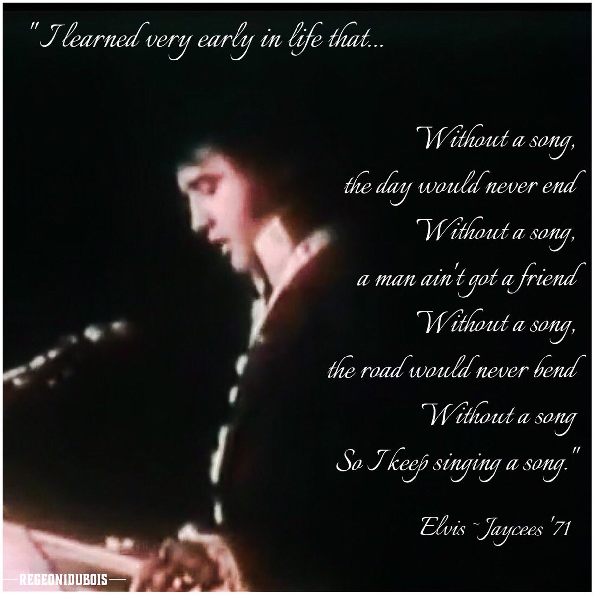 Regeon1Dubois's tweet photo. @seanflanery #WithoutASong https://t.co/tUA1m7nVpW