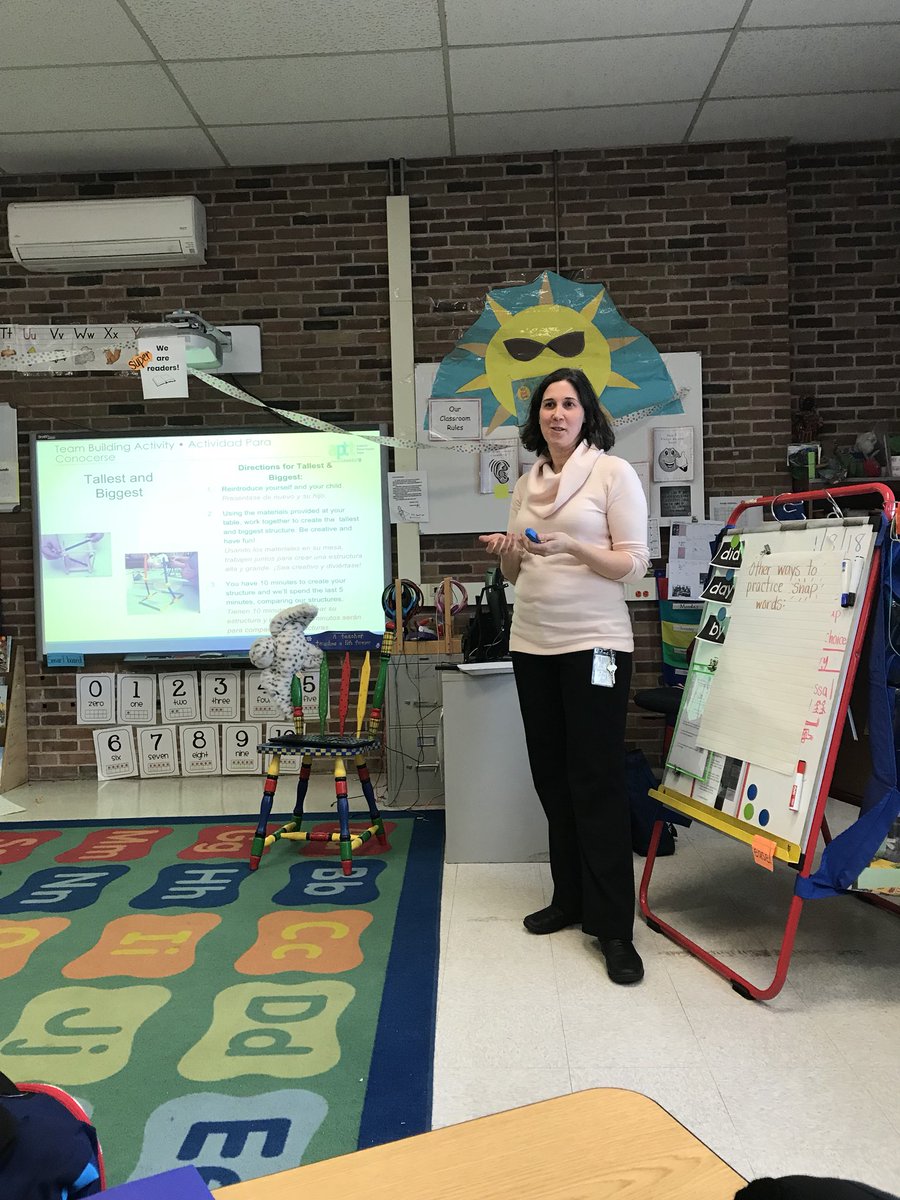 FaithB_APTT's tweet photo. What a fantastic day of #aptt at Park Elementary in @OssiningSchools. Teachers preparing for families learning and working together to “elevate every child everyday”. #familyengagement #familiesaspartners #teamwork https://t.co/Be50B8akMi