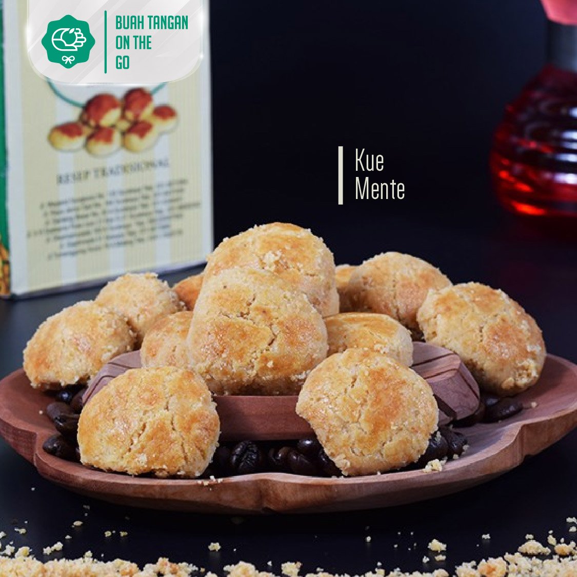 omiyagoofficial's tweet photo. Ini namanya Kue Mente, sesuai dengan namanya kue kering asli dari Surabaya ini berbahan dasar dari biji buah jambu monyet yaitu kacang mente/mete.

Rasanya gurih, asin, manis gitu~ Cocok buat teman ngopi atau ngeteh kamu di sore hari ☕😋
https://t.co/4HUp4Uyooe

#omiyago https://t.co/VUcBKUFzjF