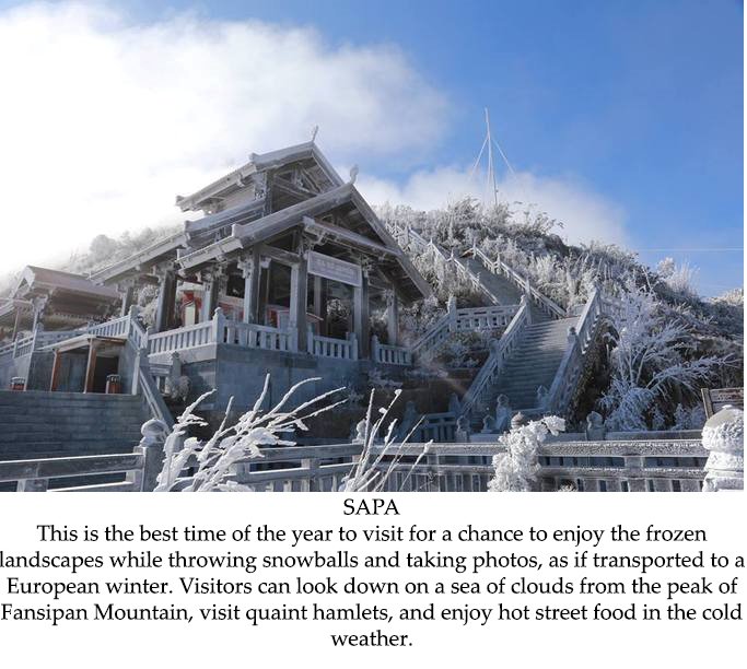 VNEvisaOrg's tweet image. VIETNAM’S 8 MOST ATTRACTIVE TRAVEL DESTINATIONS FOR JANUARY

Perfect choices for those wishing to escape the hustle and bustle of the city, 
goo.gl/pGwo41