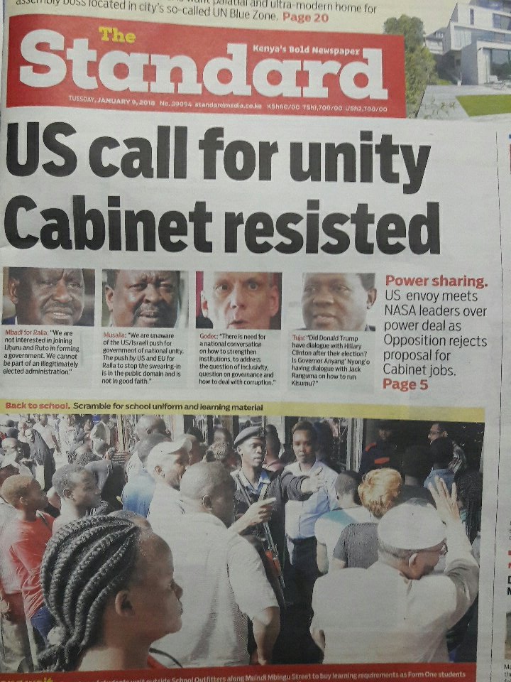 MajimajiKenya's tweet photo. #Brekko Newspaper review @GhettoRadio895 #Brekko #NASAMeetsGodec #Brekko #KenyaPower #Brekko https://t.co/IkBHf2YXyu