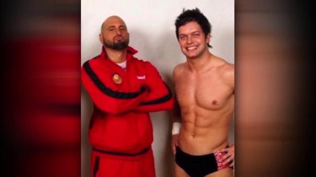WWE's tweet photo. #BálorClub goes back a long way...

#RAW @FinnBalor @LukeGallowsWWE @KarlAndersonWWE https://t.co/HQReYEgqZy