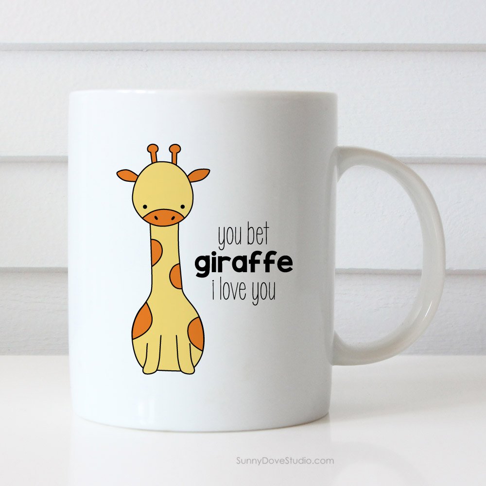 you bet giraffe i love you https://t.co/hW0Vc2hu5G #love #iloveyou  #lovequotes #lovequote #wednesdaythoughts #wednesdaymotivation  #valentinesgifts #valentinesgift #valentinesgiftguide #cute #kawaii #punny  #funny #giraffe #giraffes #mug #mugs #gifts ..., image size:1000x1000