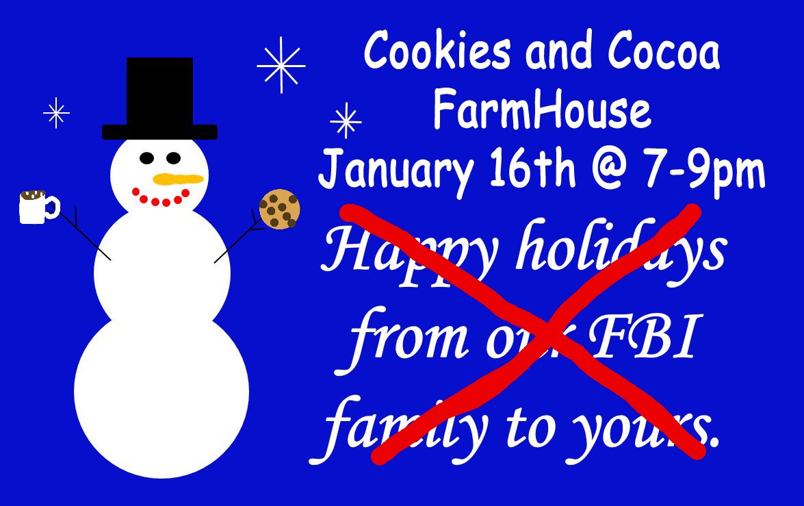 We hired the graphic design intern from the FBI to share some big news: