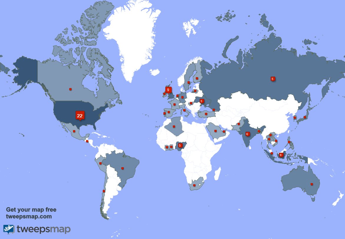 RubleBit's tweet image. I have 15 new followers from India, and more last week. See tweepsmap.com/!RubleBit