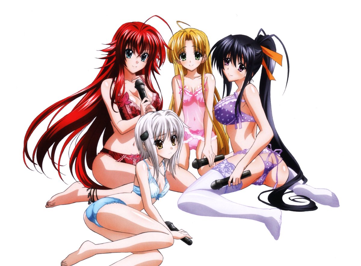 27. To welcome my new followers here's my top 4 ecchi anime!1. Highsch...