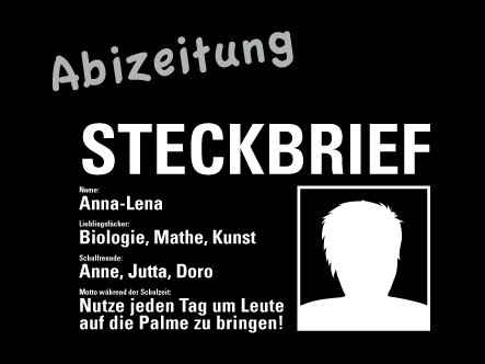 Abizeitung steckbrief Steckbrief Abizeitung