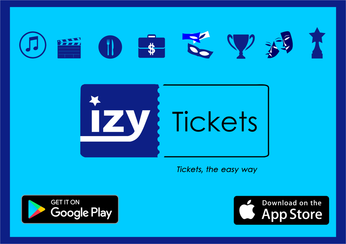 izyTickets's tweet photo. Download izyTickets from PlayStore Now and Enjoy Seamless and the Best Event xPerience!
Download izyTickets from https://t.co/DkAYx3UPx9 and enjoy our paperless ticket solution!#izyTickets #Cinema #Concerts #Events #Sports #Music #Movies #organisers #Awards #Newapp #familytrip https://t.co/c5NjC2yEho