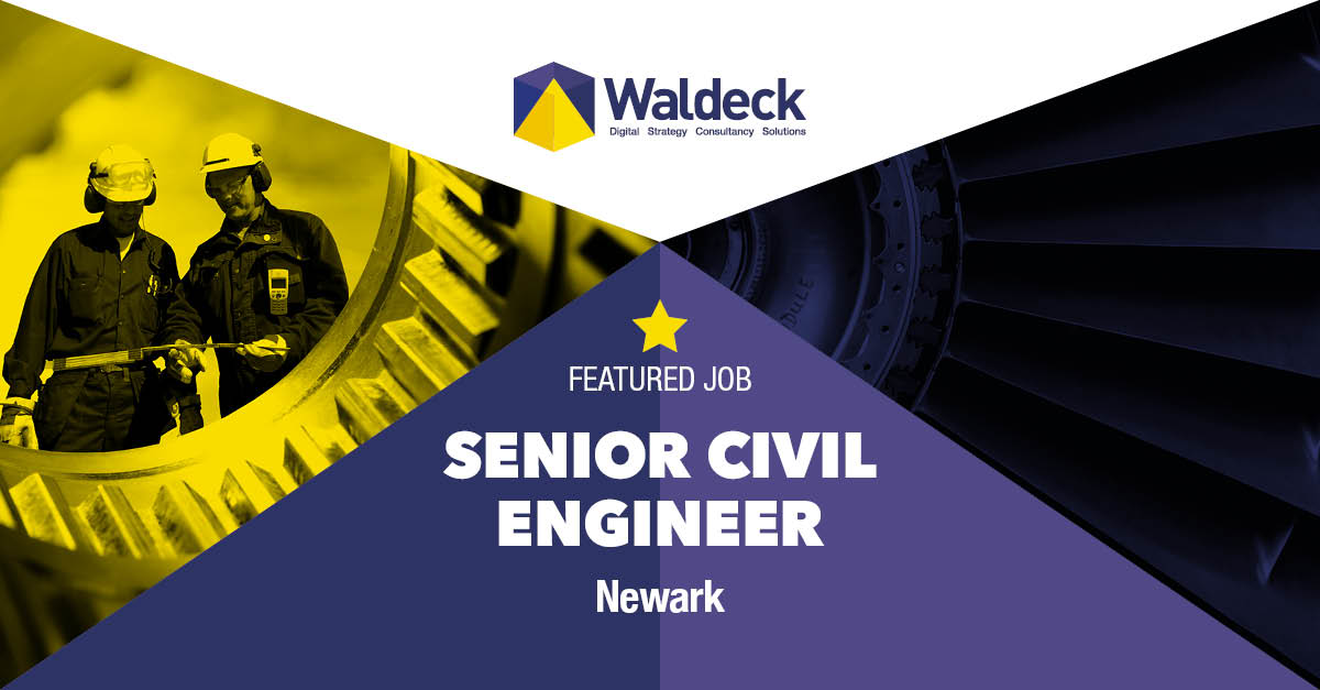 waldeckconsult's tweet photo. It's a new year, how about a new job too? We are #recruiting for a #SeniorCivilEngineer to join the team in #Newark check out the vacancy on our website: https://t.co/2gsC0SfQ7v https://t.co/V2oovclWic