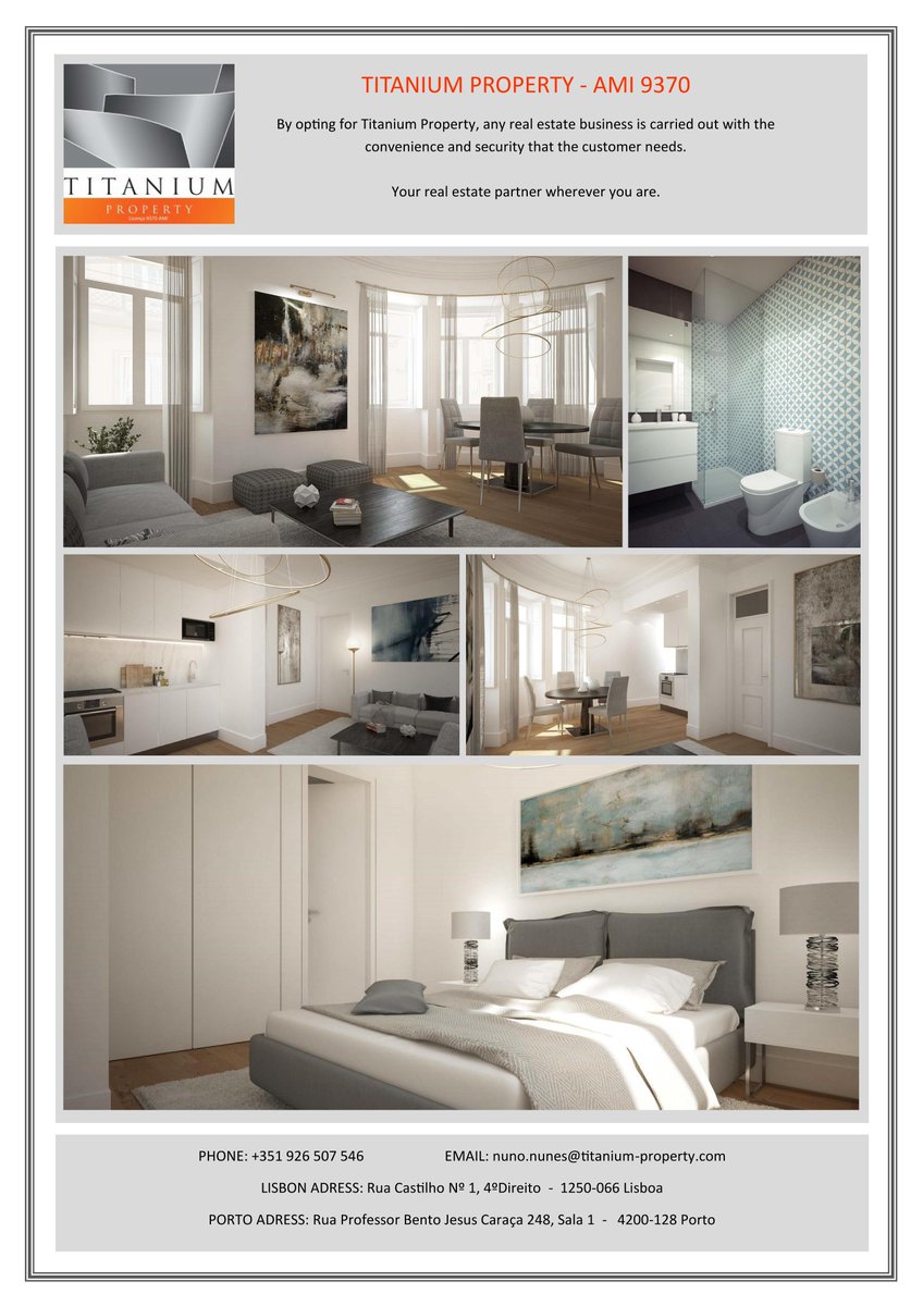 Exclusive 2 bedrooms Apartment in Campo de Ourique.

goo.gl/4XrD6L