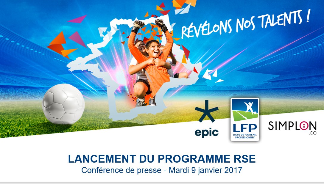 LFPfr's tweet photo. Bienvenue à la conférence de presse de la LFP, en présence de Nathalie Boy de la Tour, Présidente de la LFP, @alexandremars, Fondateur et Président d’Epic (@Epic_Foundation) et @fbardeau, Président et cofondateur de Simplon (@simplonco) https://t.co/oiwj6v2FsR