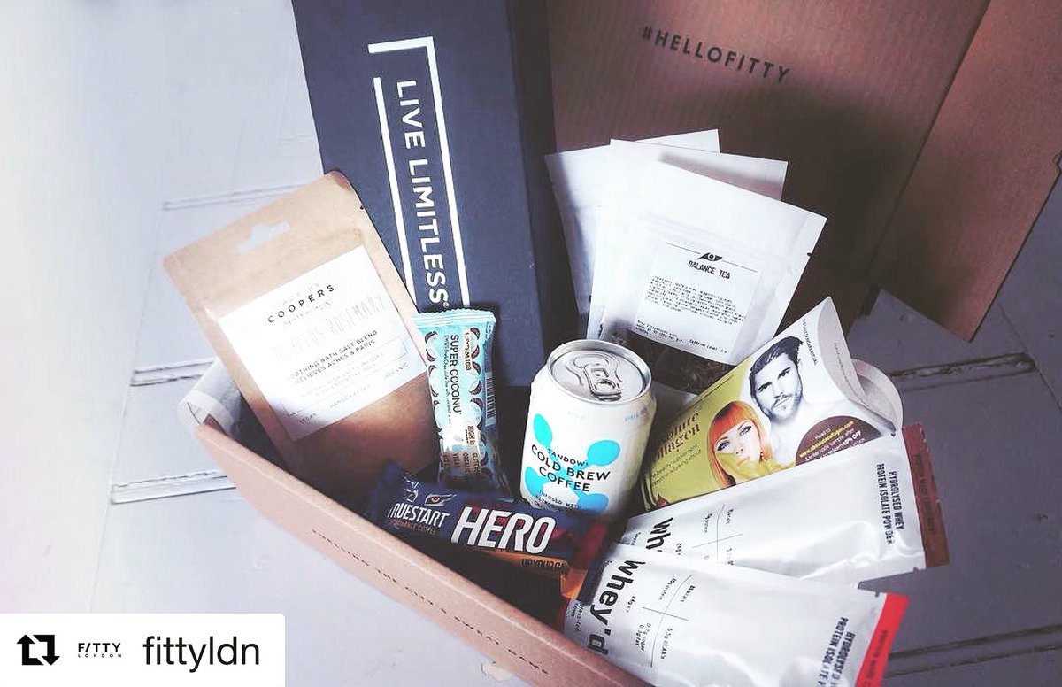 AmanziTea's tweet photo. EXCITING NEWS! π We are proud to be featured in this months @FittyLDN Subscription Box next to other incredible brands carefully selected to help smash your New Year goals πππ€ΈββοΈ Grab yours from https://t.co/nvEcwPZkhz while stocks last π€ #HelloFitty #Nutrition https://t.co/xoaT8X8HWp