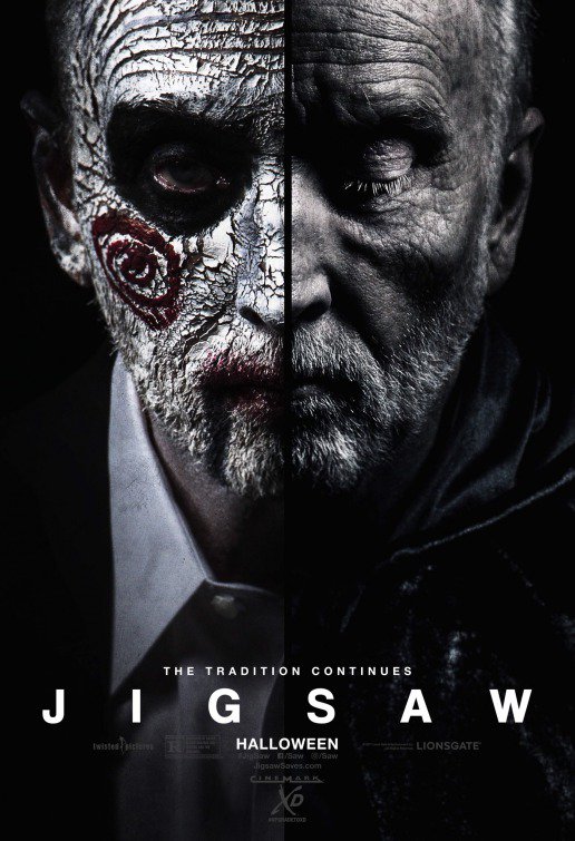 BlogHorror's tweet photo. #JIGSAW ya este disponible en #BlogHorror! 🙀
https://t.co/BrDXzBclyO https://t.co/mmPbw7CMgF