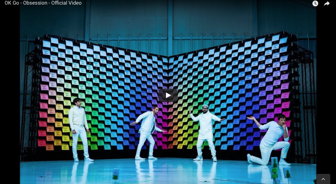 Take a look at our latest blog post. <a href="/okgo/">OK Go</a> give their printers a serious workout for their latest video &amp; we love it!! #loveprint #print    wp.me/p9hVdp-LL