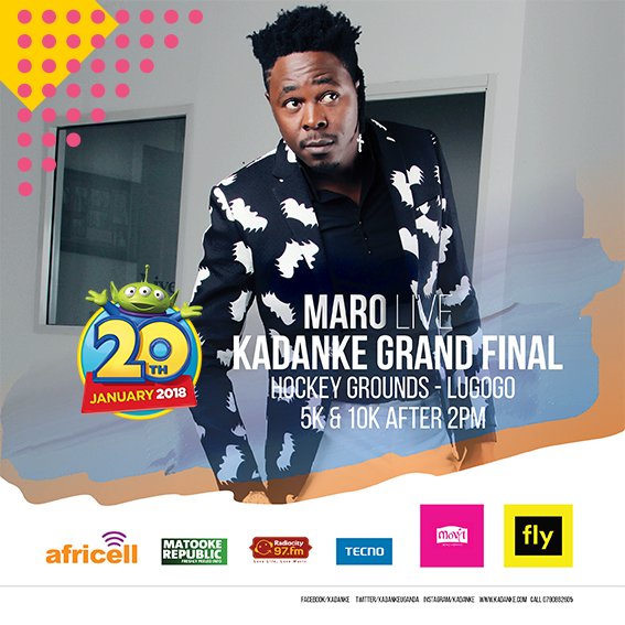 ShemPromotion's tweet photo. Ticket Time
 What is your best song from @Marouganda 
 20th Jan at Hockey Grounds - Lugogo #KGF18 FLY UG @MovitProductsUg @TECNOMobileUG  @97fmRadiocity 
#IssaFlyThing #DontBeCheated #LoveMusicLoveLife https://t.co/PVGADNQFOj