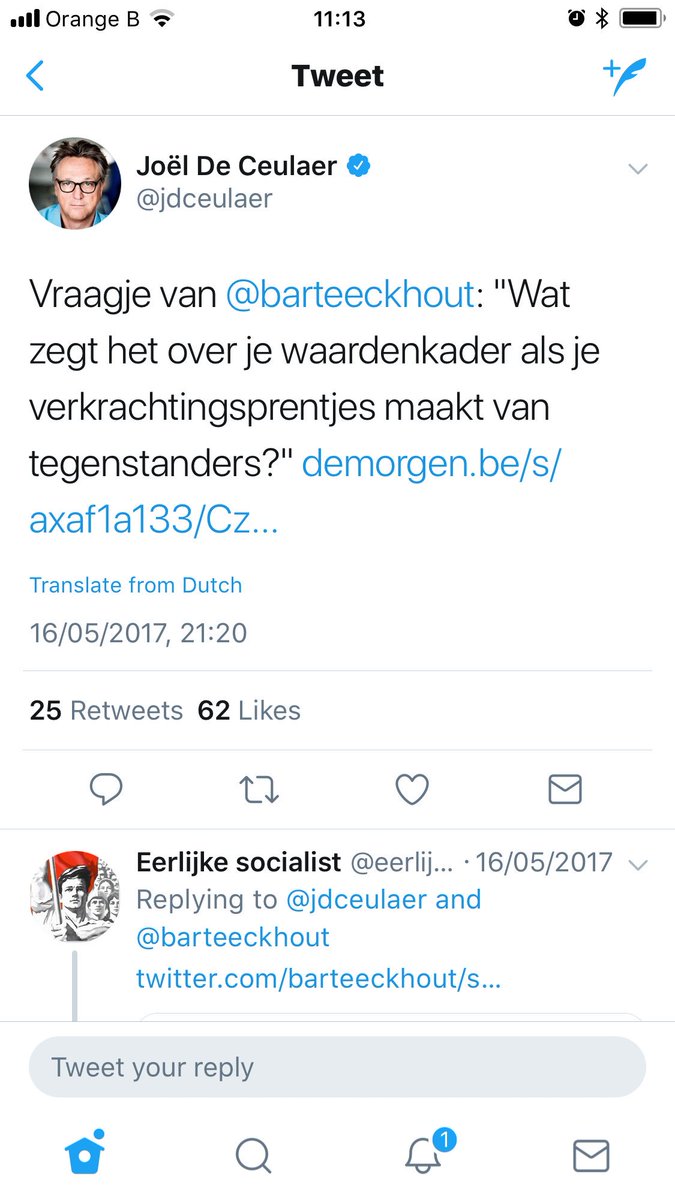 Gilles De Moor On Twitter Het Spijt Me Oprecht Dat Ik Dit Er Moet