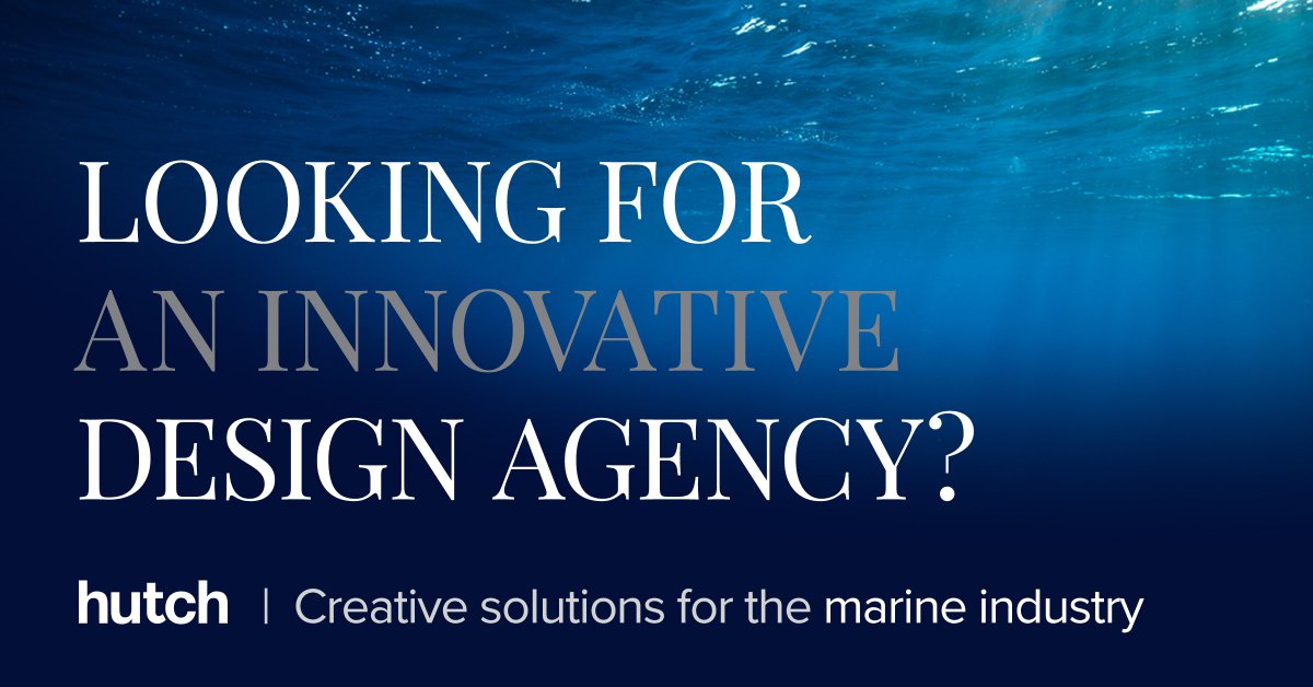 HutchAgency's tweet photo. If you are @LondonBoatShow tomorrow and are looking for help with any creative solutions for your #marine business then our team will be around to have a chat and introduce ourselves. #makingwaves #LBS18 #WeAreHutch #creative #design #solutions #business #maritime https://t.co/WC9N3gU3oh