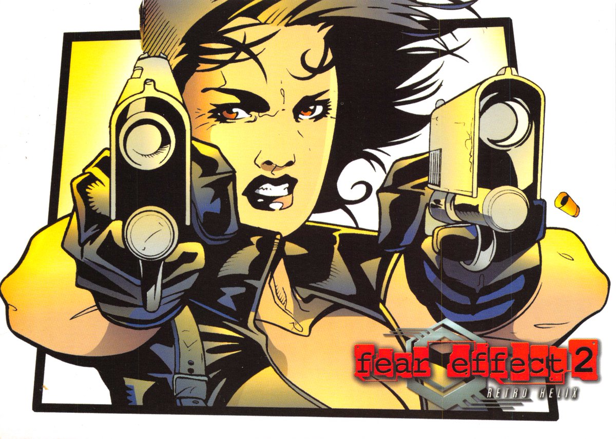 3DPeakPrint's tweet image. #Postcard #FearEffect2 #PSONE Big Guns, Blissful Babes, Promotional Advert Card ebay.co.uk/itm/2730168068… #PS1