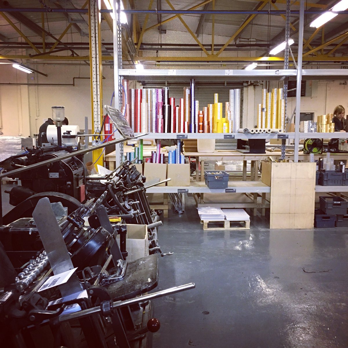 PressisionLtd's tweet photo. If you would like a tour of our new facility, it’s where we produce our amazing creative and high quality print projects. Let us know, we would love to show you. Info@Pressision.co.uk #ThePressWorks #pressision #creativeprint https://t.co/oBqHSpenLS