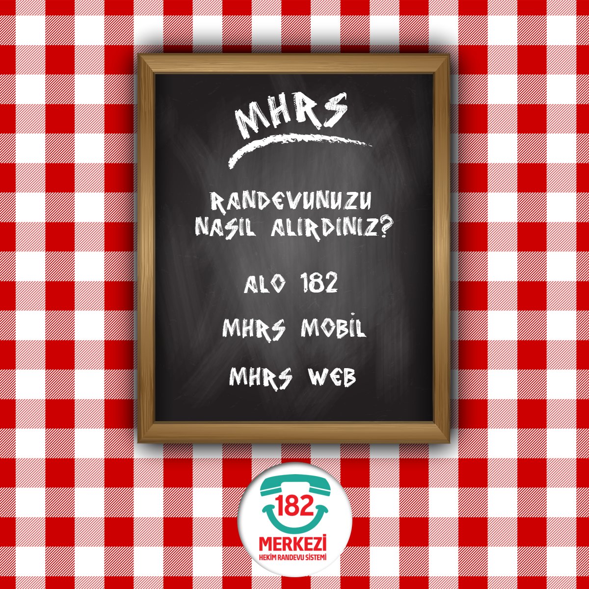 MHRS_182's tweet photo. Randevunuzu Nasıl Alırdınız?

MHRS'nin üç randevu kanalı da size hızlı ve kolay randevu vermek için 7/24 hizmette.
-MHRS Mobil Uygulaması
-MHRS Web Portal
-ALO182

Tercih sizin. https://t.co/kryzFwy9hR