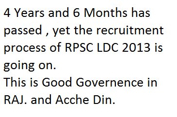 singhkaran4277's tweet photo. #rpscldc2013 RPSC LDC 2013 - The worst recruitment process in INDIA. 4 Years and 6 months has passed but still the process is going on and on. 6000 selected candidates are waiting for joining in RAJASTHAN. Shame on System in Rajasthan https://t.co/55BgKq7r5l