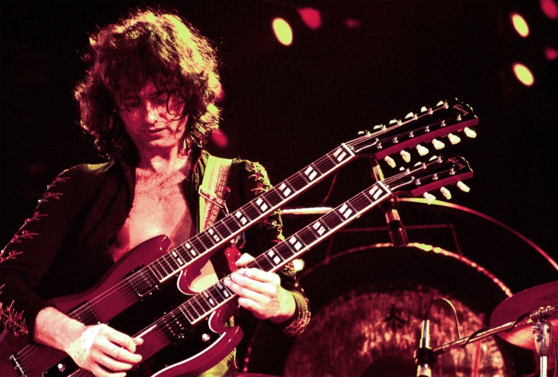 Happy Birthday to Jimmy Page from Led Zeppelin, born Jan 9th 1944 