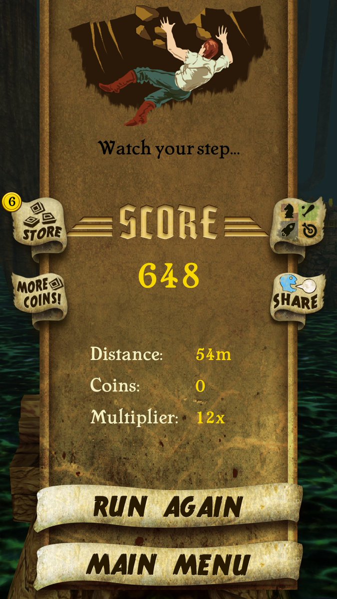 sashadmu's tweet photo. I got 648 points while escaping from demon monkeys. Beat that! https://t.co/seb0ltXL8q #TempleRunz https://t.co/4ZXu3GVy4N