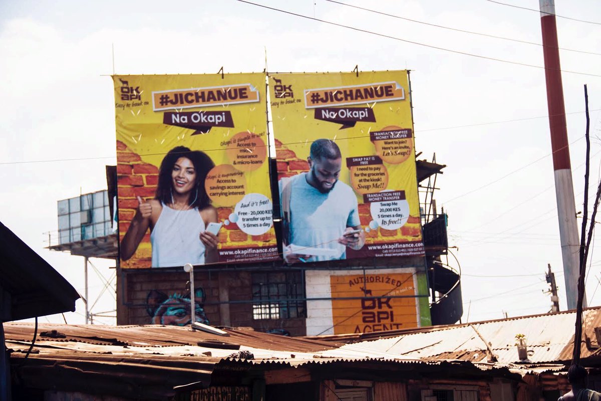 Okapi works to provide money transfer solutions to the people at the bottom of the social pyramid.These is one of Okapi's branded agent in Kibera(Diptop Agencies) that has eased money transfer for the people in Kibera,Kenya.
#BankingTheUnbanked