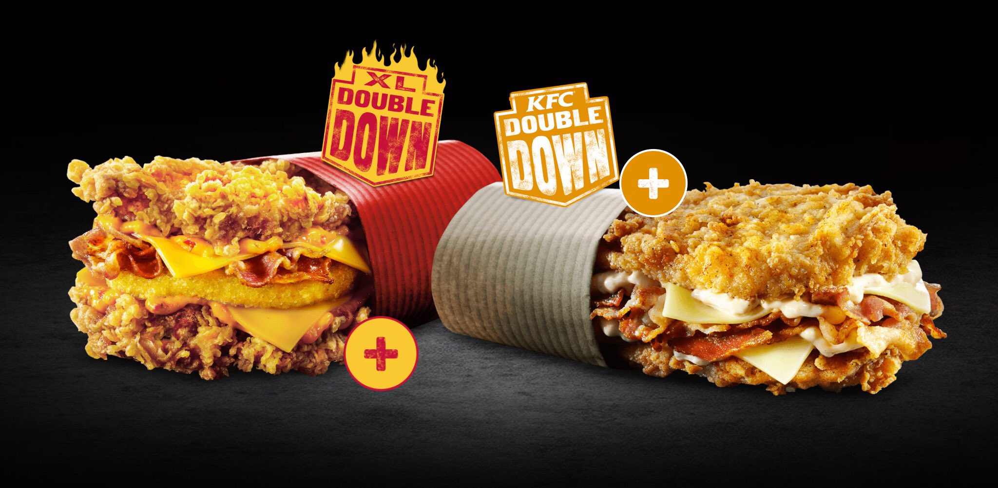 Burger Lad® on Twitter "Double Down is "back back" at KFC Germany! 🇩🇪