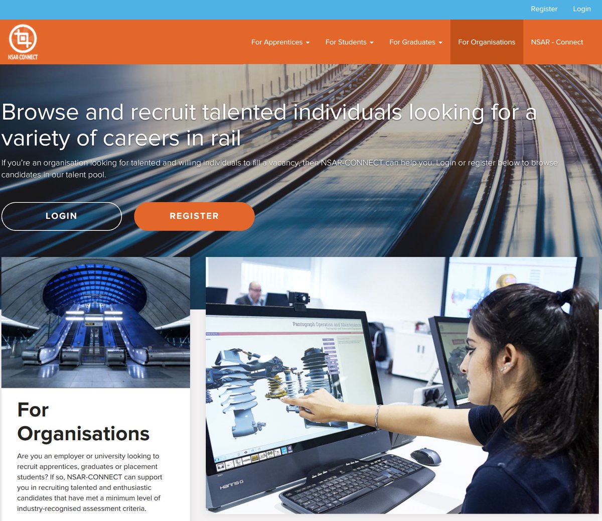 NSARConnect's tweet photo. #TuesdayThoughts Sign up to NSAR-CONNECT today to access our growing pool of pre-qualified #rail candidates https://t.co/smDiqQGjeT https://t.co/o2yHlzH7RF