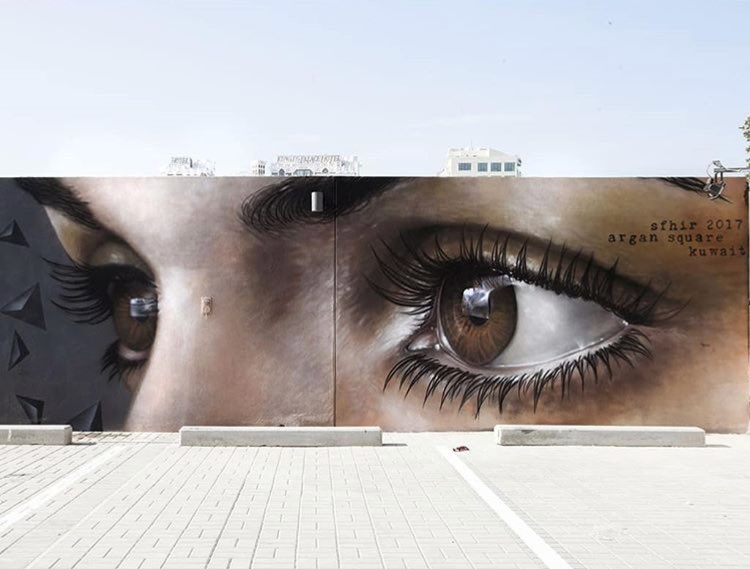 Look into the eyes 

#StreetArt in #Kuwait by Sfhir