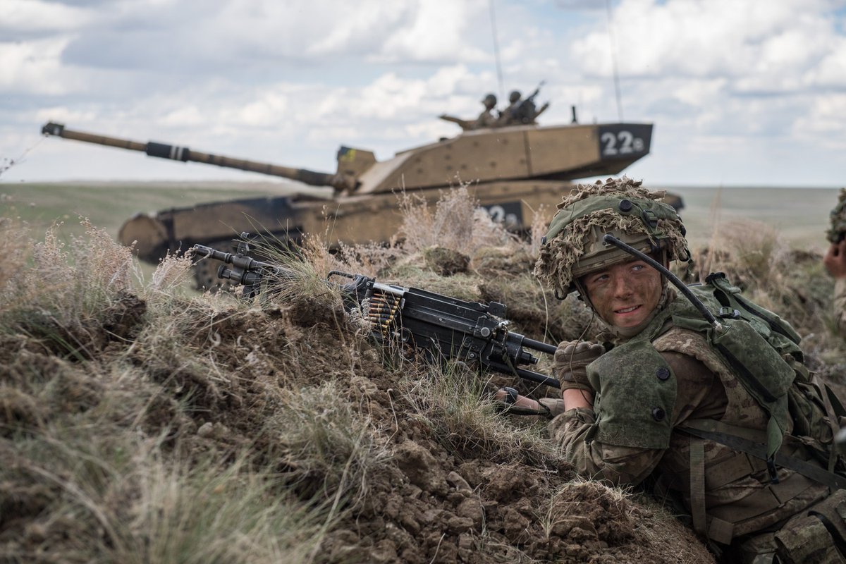 BritishArmy's tweet photo. Army Focus: The Infantry provides the Army with a military force that traditionally engages on foot, but is often supported or transported by vehicle or helicopter https://t.co/Vstl44Unug