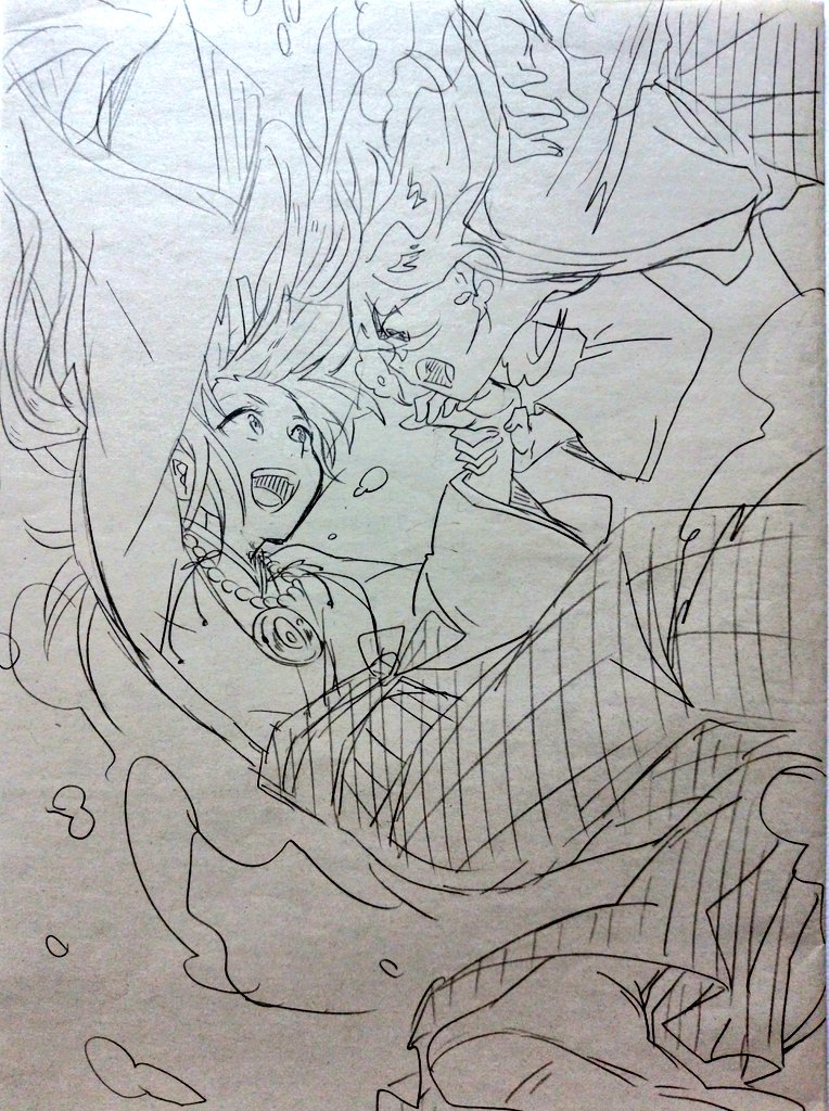 総計するとこの子が一番描いてる量多かった お気に入り 