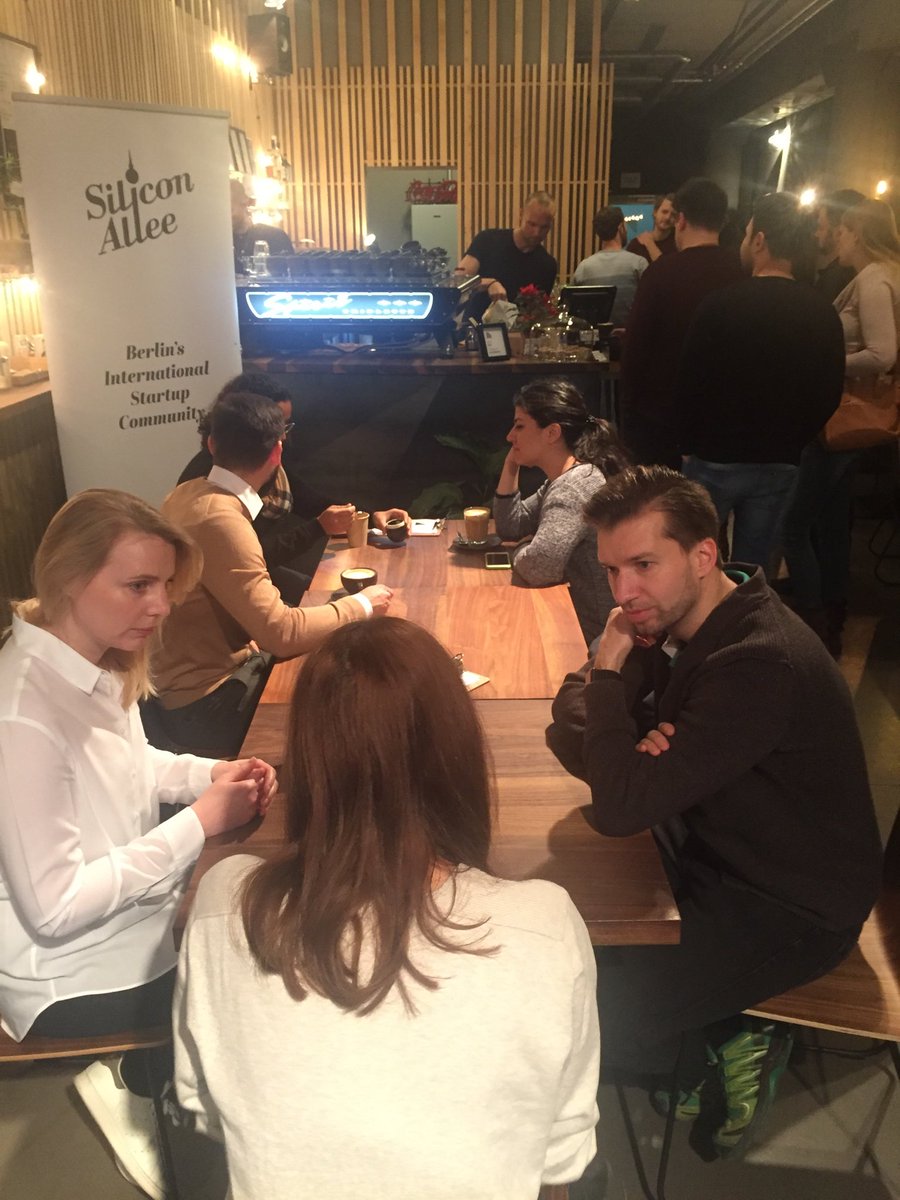 siliconallee's tweet photo. Berlin #networking at itโs best! Weโre at R/D till 11. The clever birds were here since 9. #Since2011 #SAmeetups #SAneighborhood #berlintech #berlinstartups https://t.co/O4QCC2GFyt