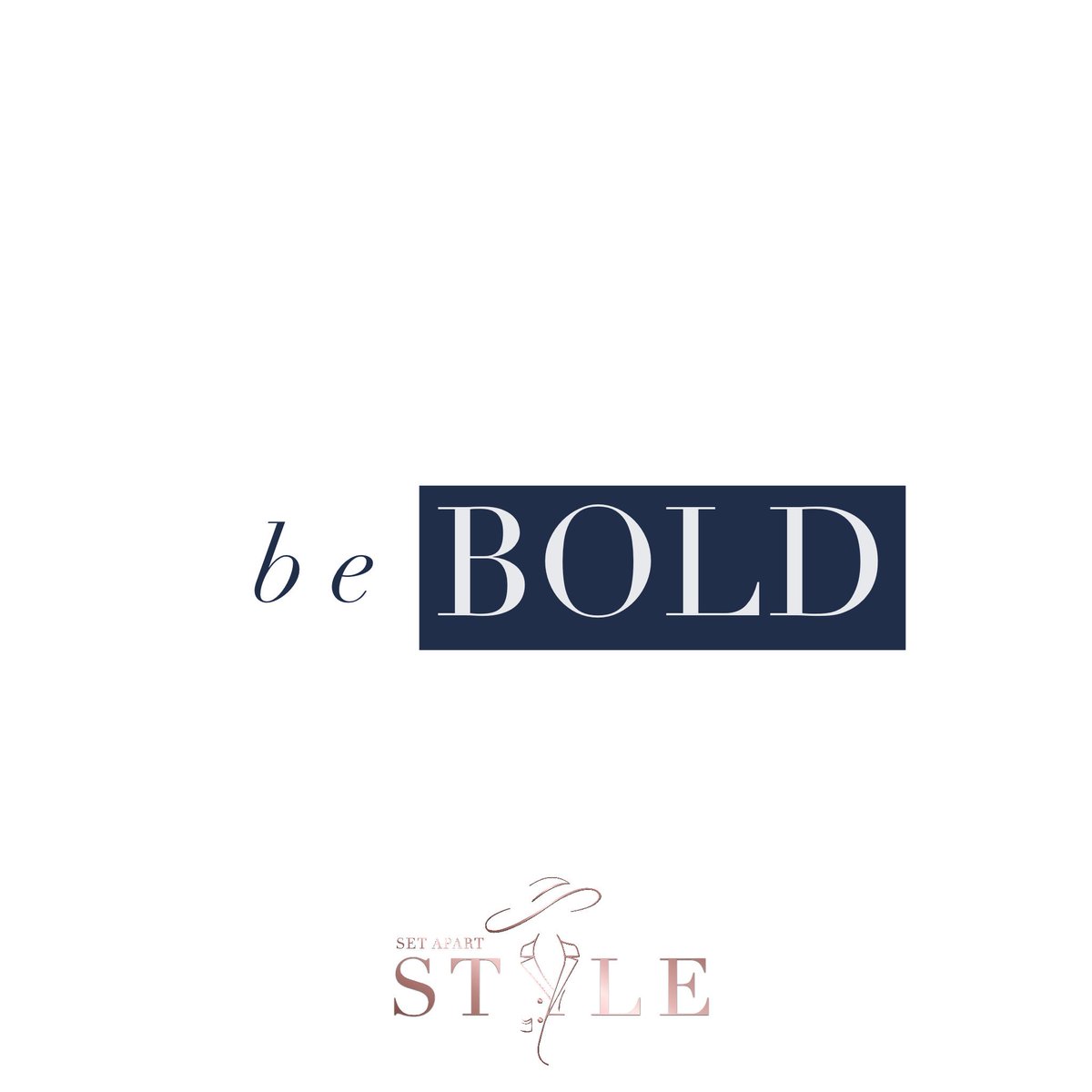 setapartstyle_'s tweet photo. "On the day I called, You answered me; You made me bold with strength in my soul." - Psalms 138:3

#beBold #SetApartStyle https://t.co/6cdSYHK5vH