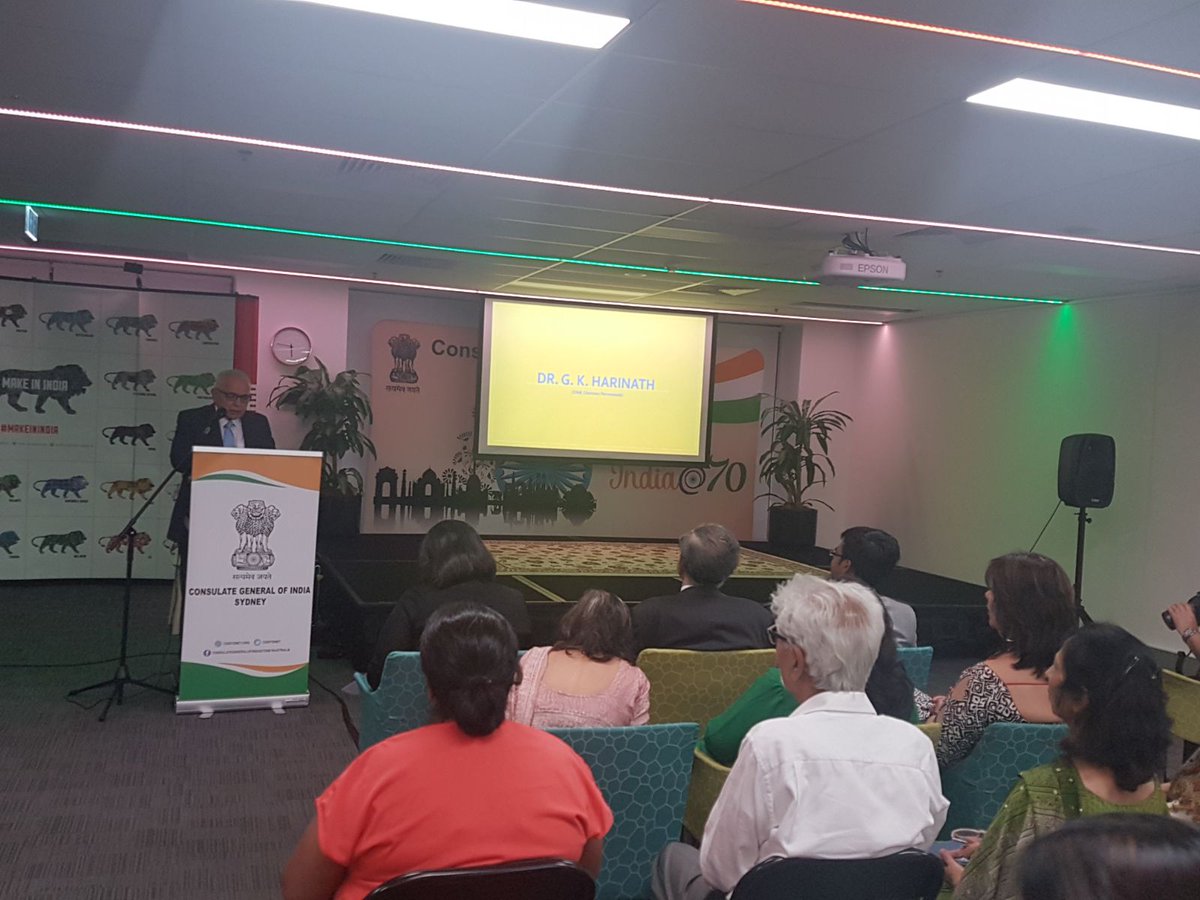 cgisydney's tweet photo. Celebrating Pravasi Bharatiya Divas 2018. Eminent Pravasis shared their experiences. Great interest towards contributing to the motherland. #PBD2018 https://t.co/EJF9zttJRJ