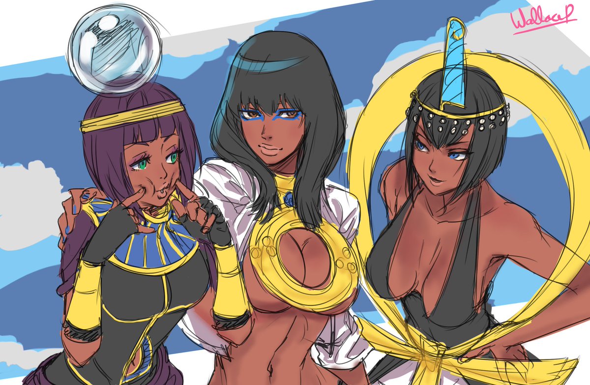 h_wallacepires's tweet photo. Thanks for joining my stream tonight.
Today I got 2k followers on twitter, love you all guys!
Here some egyptian girls because yes. #Menat #Alice #Eliza https://t.co/39yRXmYHzD