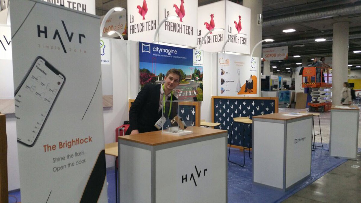 Pendant ce temps au CES (Consumer Electronic Show) à Las Vegas, les startups de la <a href="/hautsdefrance/">Région Hauts-de-France</a> préparent leurs stands ! #Frenchtech #EuraTechnologies #Incubateur #Accelerateur #Innovation #Tech #Lille