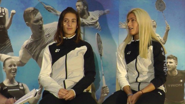 TaniaTeoh's tweet photo. The first BEC Podcast of 2018 is here! 💪 What does the Stoeva Sisters sisters think of the new BWF structure? Who would they choose as their mixed partner? The questions and much more will be answered right here: https://t.co/3ngOObg9kF https://t.co/BFXzrZMjUO