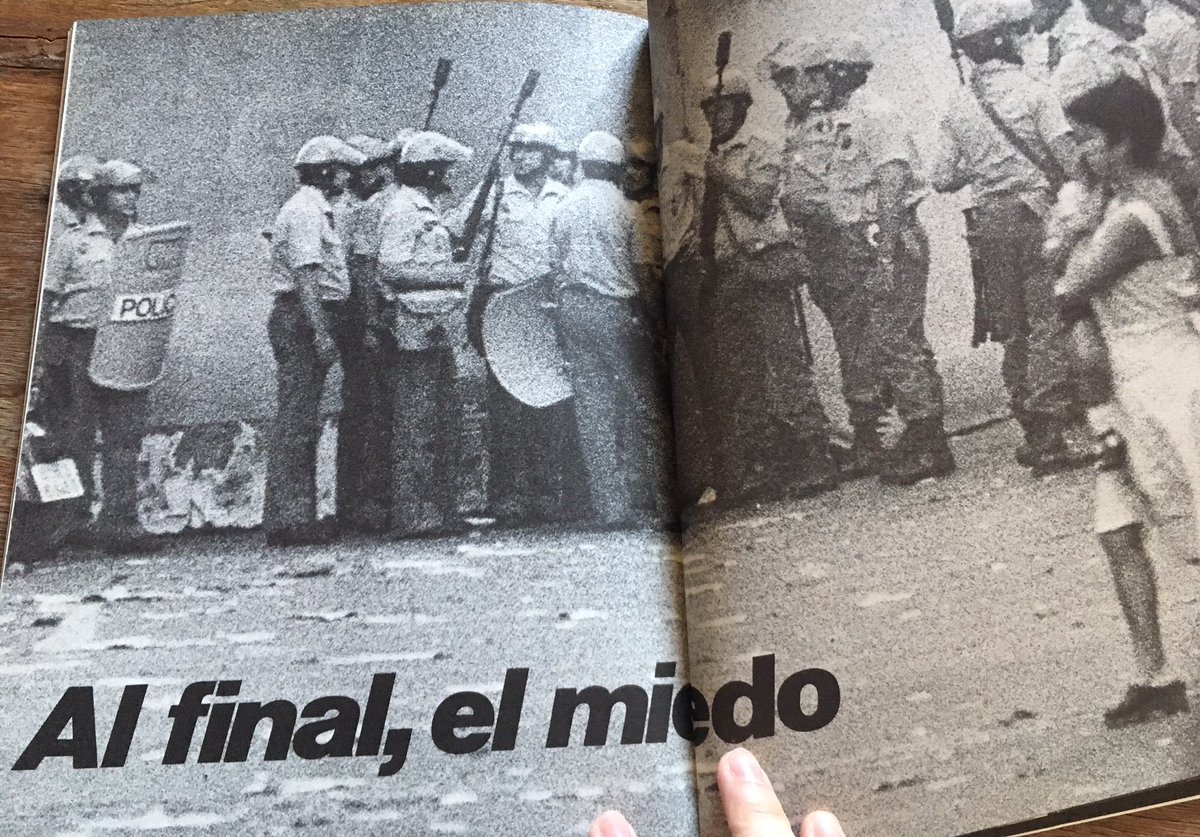 Jo sabia que tenia guardat
un especial d'Interviu del meu pare.
L'he trobat. Del 77.
I sembla d'ara.