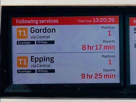 This new train timetable isn't worth the paper it was written on.  <a href="/GladysB/">Gladys Berejiklian</a> wants to spend $2.5 billion on new stadiums, people have waited up to three hours on platforms just trying to get home.
