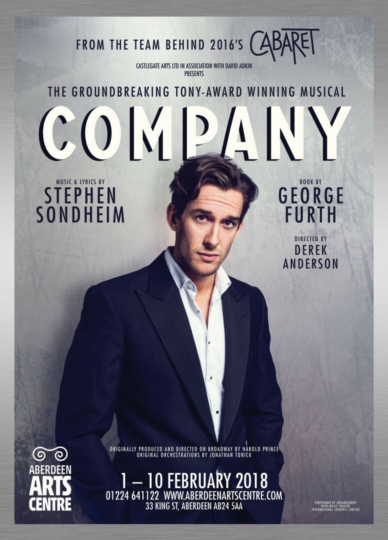 JackieHughesWeb's tweet photo. DON’T MISS @_jacquelinehugh  &amp; this amazing cast in the groundbreaking Tony-Award winning musical...
COMPANY
🗓 Thurs 1st - Sat 10th Feb
TICKETS 🎟 https://t.co/t89FklAIJa https://t.co/nZFhExM1k9
