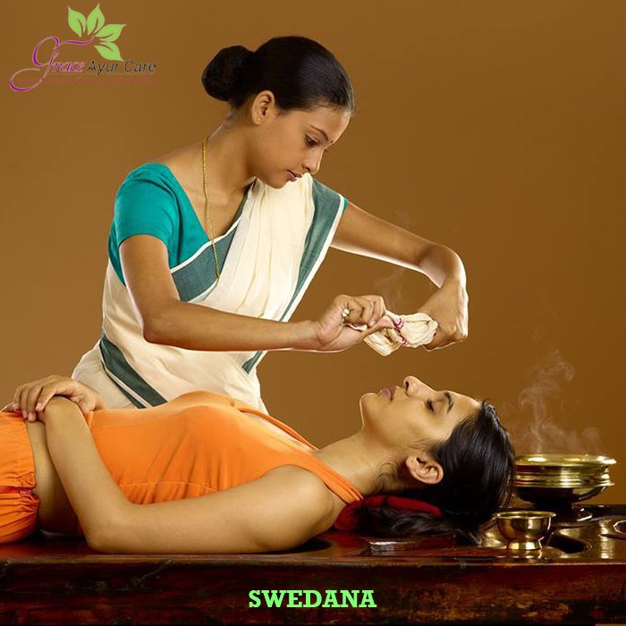 graceayurcare's tweet photo. A dry or wet method of sweating is called #swedana.It may be full body #steamtherapy.
https://t.co/jKRmwbeZhO
#ayurveda #ayurvedatreatments #herbalremedies #ayurcare #ayurvedictreatment #AyurvedaTreatments #skincaretreatment #AyurvedaMassages #healthcare #ayurvedaexpert https://t.co/uMhb9xc6u7