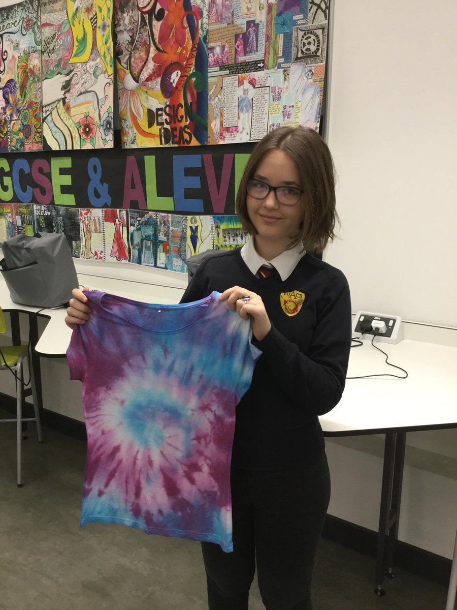 Excellent tie-dye results from Year 10! 🎨🖌️👕 #tiedye #creativity #designersofthefuture