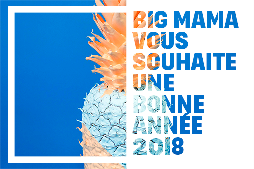 agencebigmama's tweet photo. Bonne année 2018 à tous ! #voeux2018 #agency https://t.co/TvkvgzwLyj