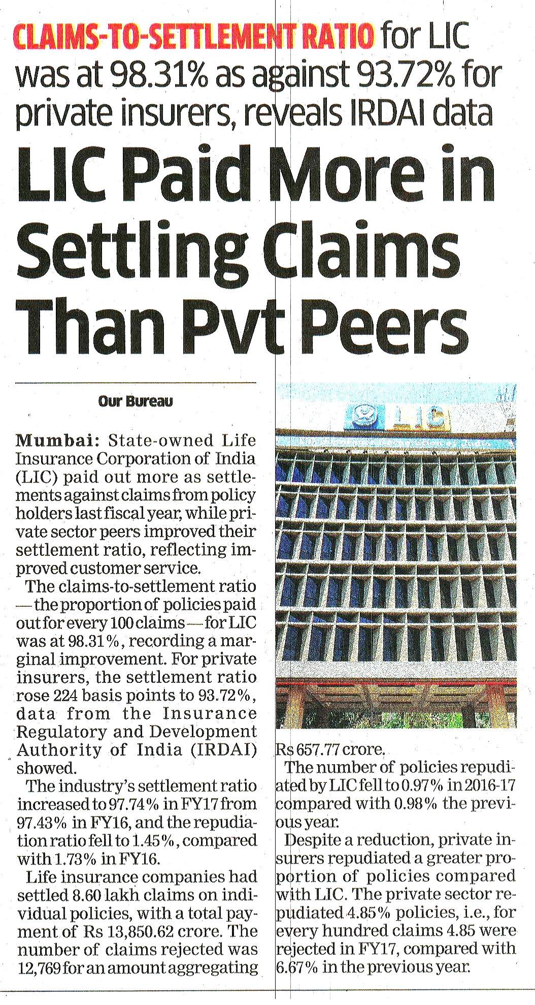 Leader Lic LIC India Forever on Twitter: